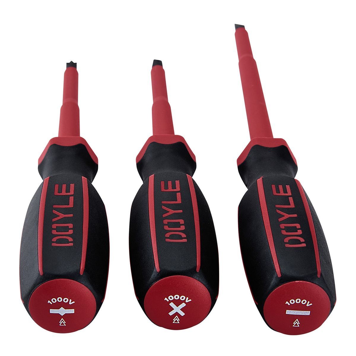 1000V Insulated Screwdrivers, 3-Piece C8456