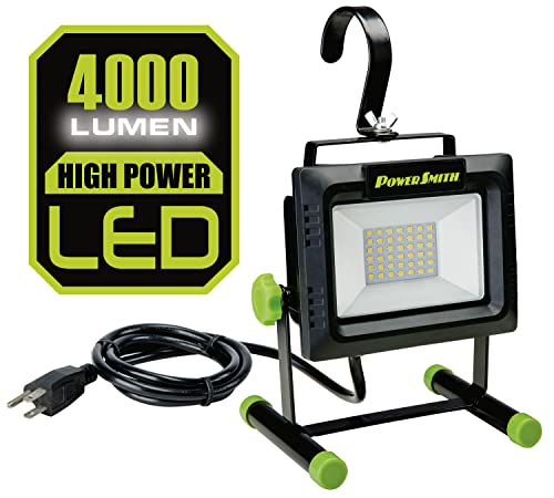 2000 LM Weatherproof Tiltable Portable LED Work Light D2864