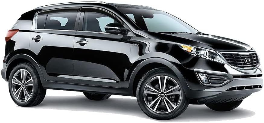 4 pcs Shatterproof Window Deflectors for Kia Sportage 2011-2016 F622519