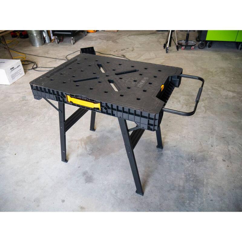 Plastic Folding Sawhorse Workbench N77540