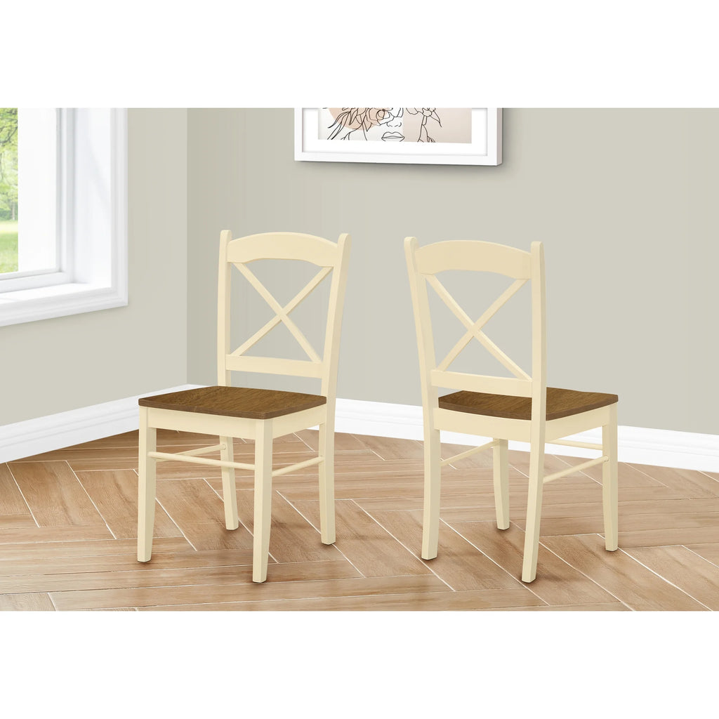 Wooden Transitional Dining Chairs, 2-Piece M983550