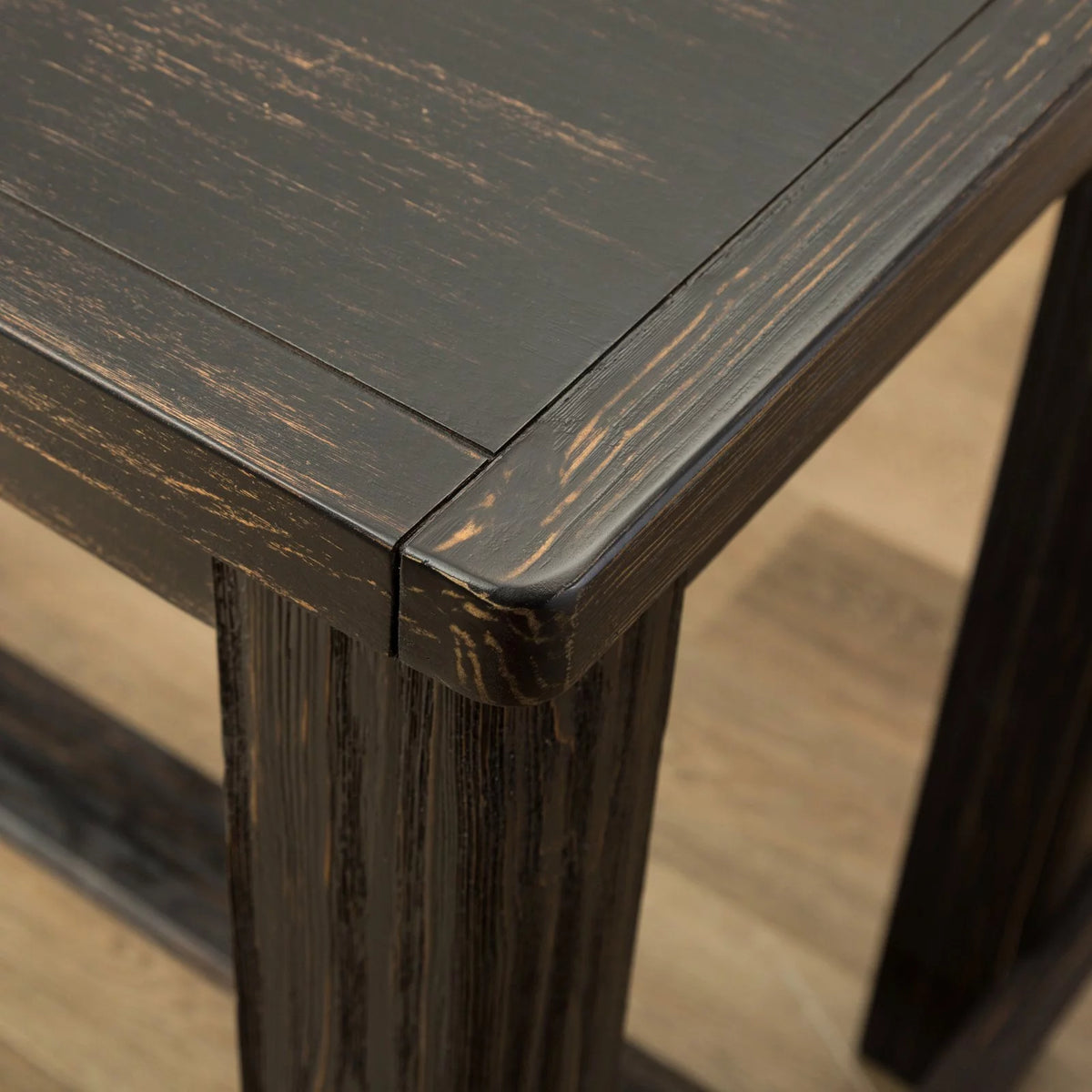 64 in. Rectangular Wooden Bar Height Table W391