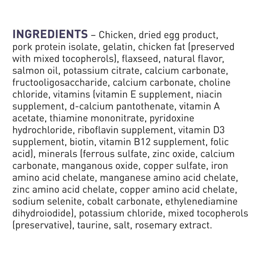 Chicken Formula Dry Cat Food B137