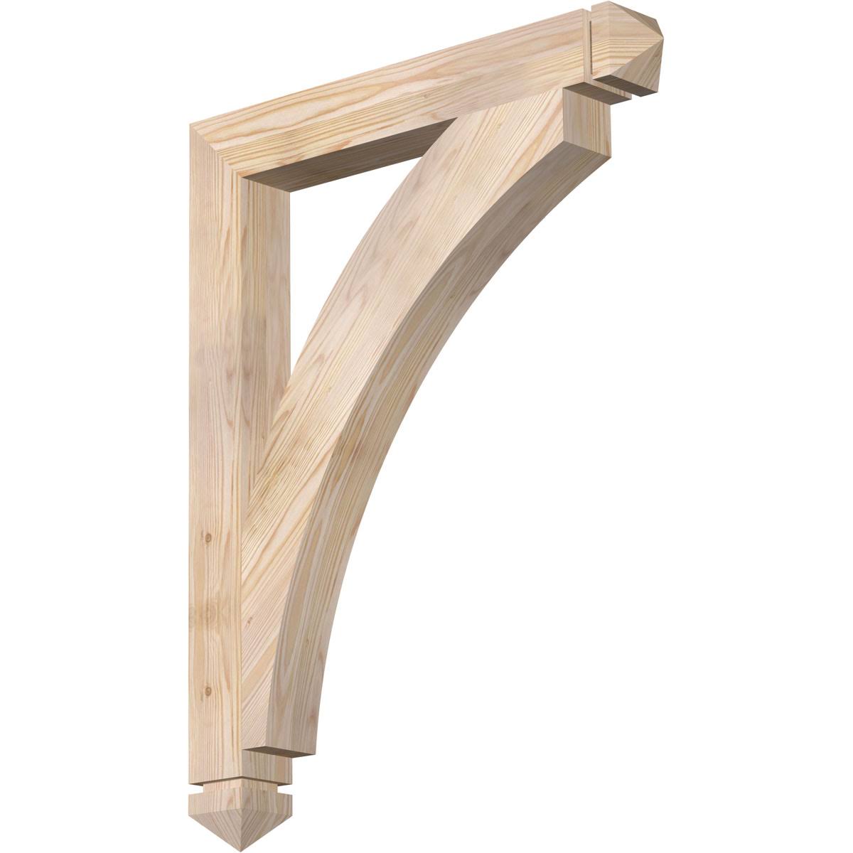 Douglas Fir Smooth Bracket B3943