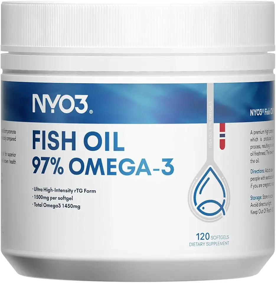 Omega 3 Fish Oil 1500mg DHA EPA 120 Softgel G20412