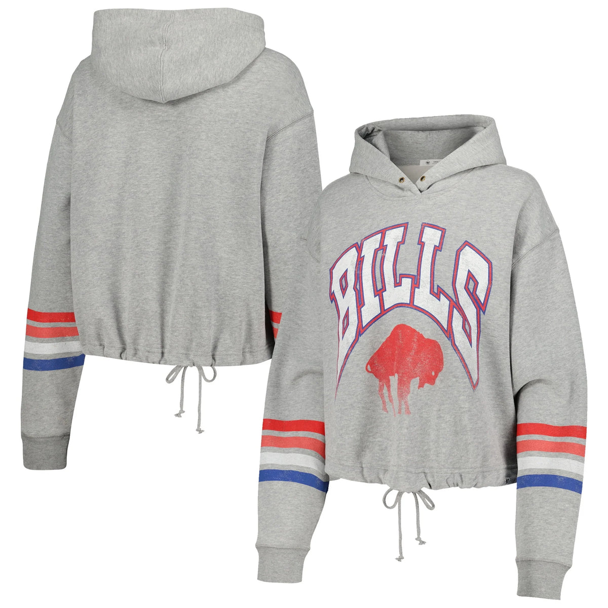 Heather Gray Pullover Hoodie J6078