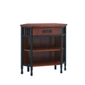 Corner Bookcase with Drawer Storage J769