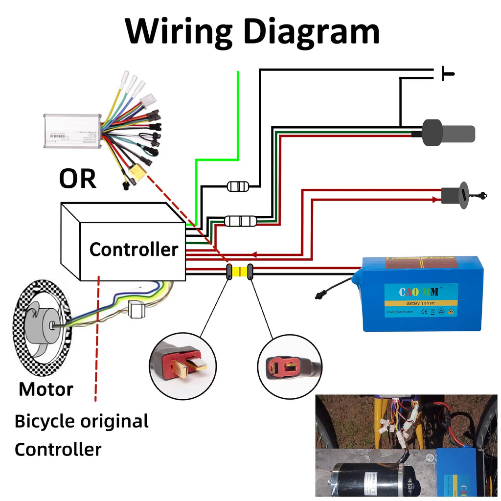 48V 20Ah Lithium Battery with Charger V678