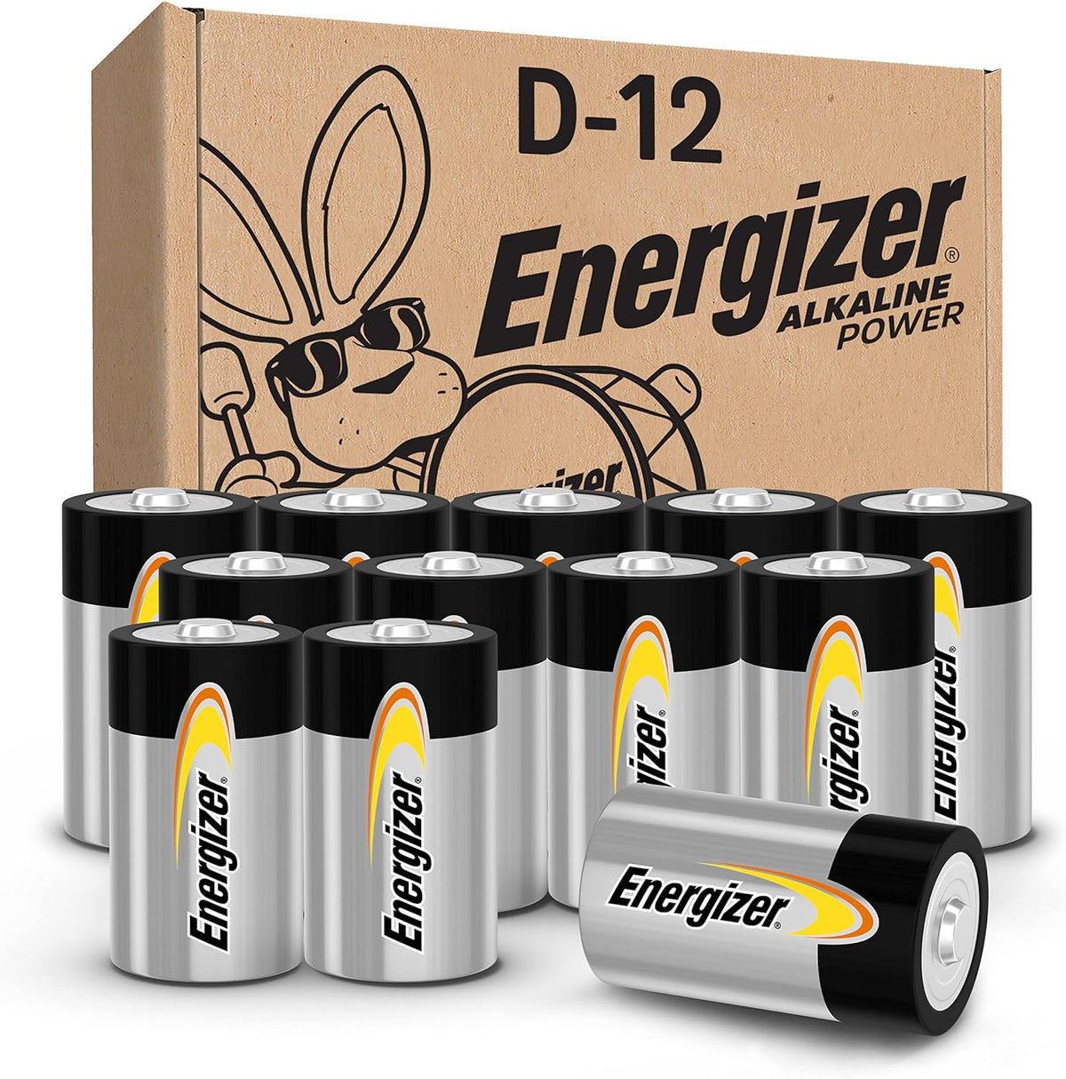 C and D Alkaline Batteries Variety Pack, 24 Count N7058