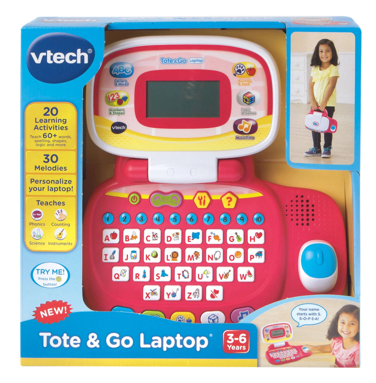 Pink Tote and Go Laptop K87204