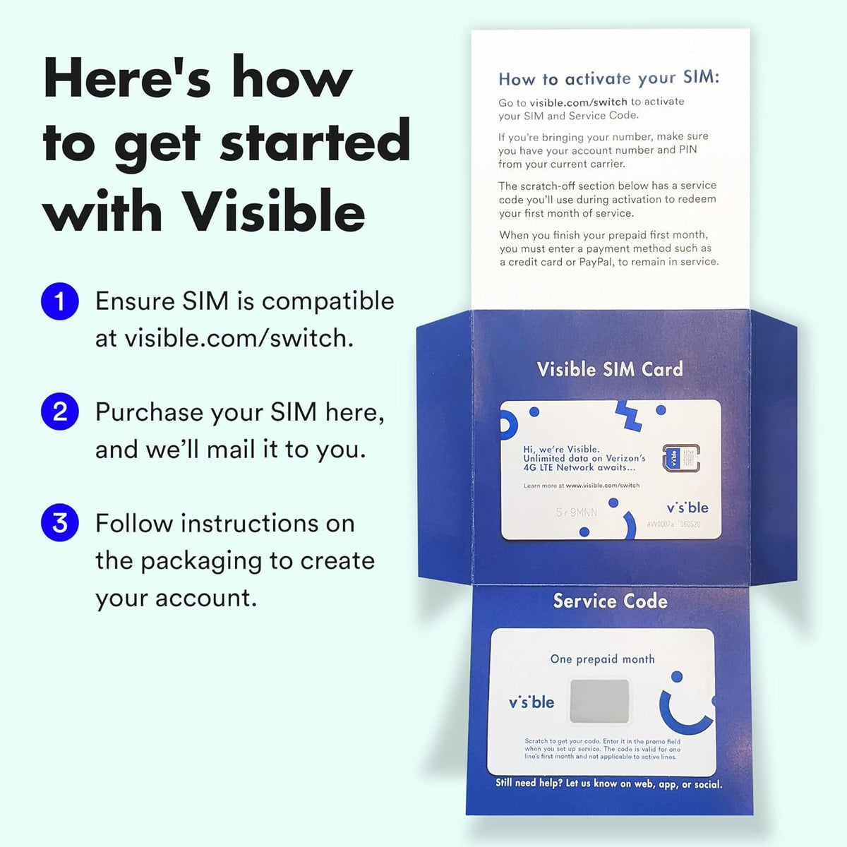 Prepaid Cell Plan Pack of 2 J85010