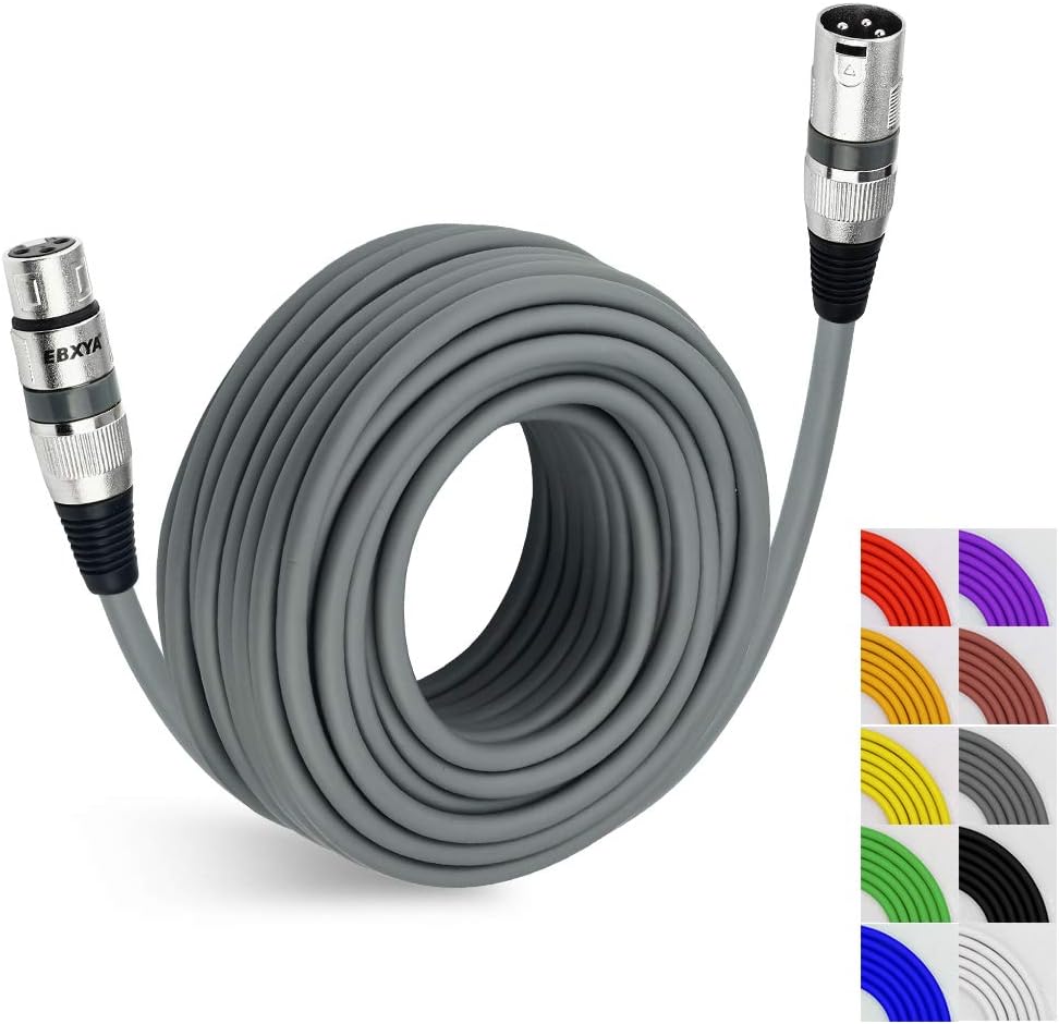 50 Ft 4 Pack XLR Microphone Cable H98710