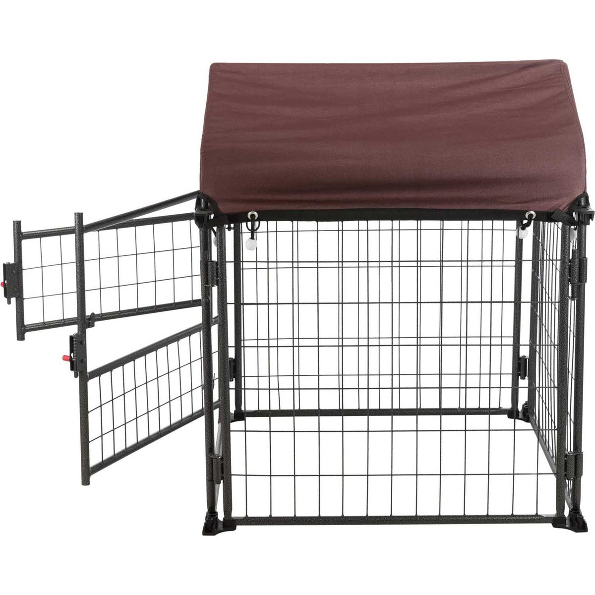 Outdoor Dog Kennel with Cover X36227