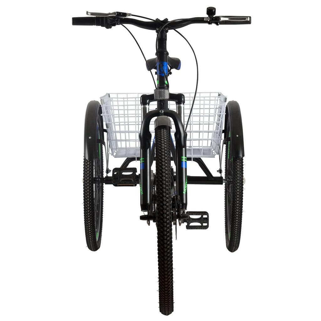 7-Speed 3 Wheeled Adult Tricycle with Cargo Basket H645271