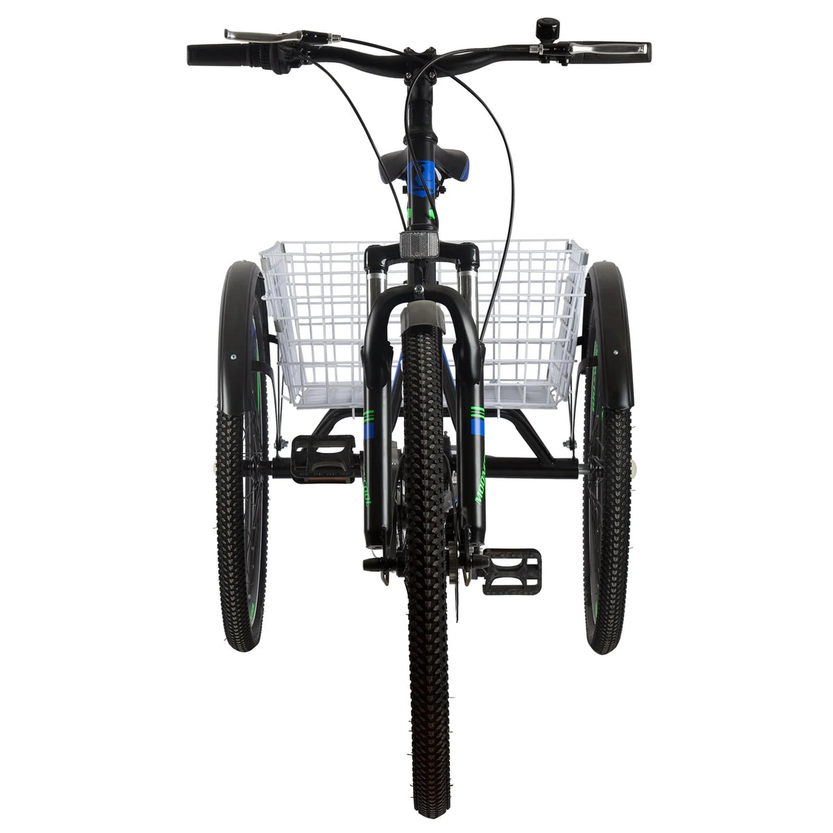 7-Speed 3 Wheeled Adult Tricycle with Cargo Basket H645271