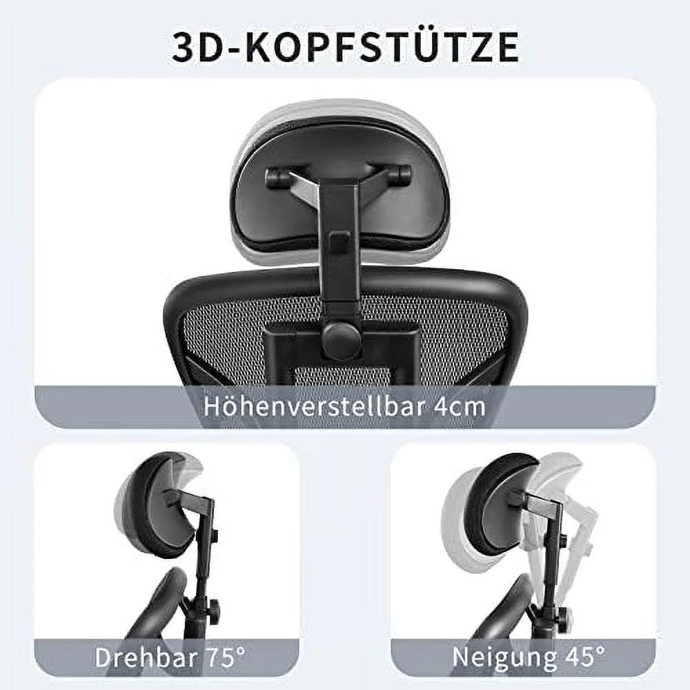 Ergonomic Mesh Office Chair with Lumbar Support R4041