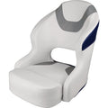 White Grey Navy Bucket Seat V330295