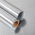 Brushed Silver Stainless Steel Self Adhesive Vinyl Film 24"x394" E50389