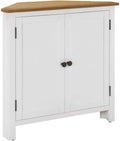 Corner Cabinet Solid Oak Wood Q444