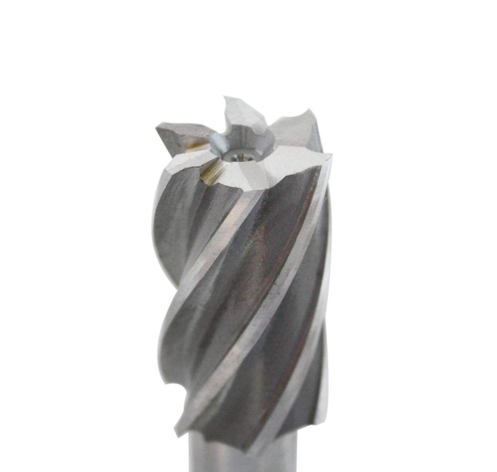 6 Pc Multi Flute H.S.S. End Mills Set, 3/4'' Shank, Cutting Dia 3/4'' to 1-1/2'' X247