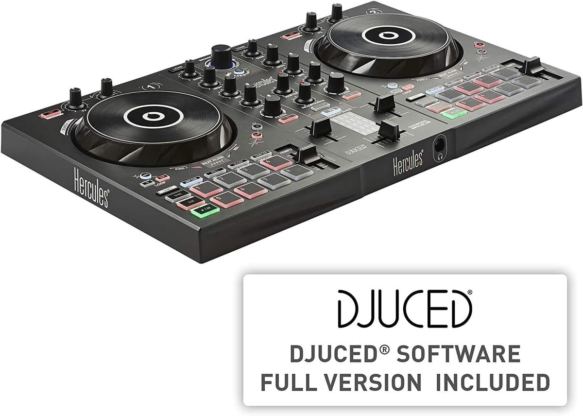 DJ Control Inpulse 300 with 2 RCA Male to 2 RCA Male Stereo Audio Cable T7304