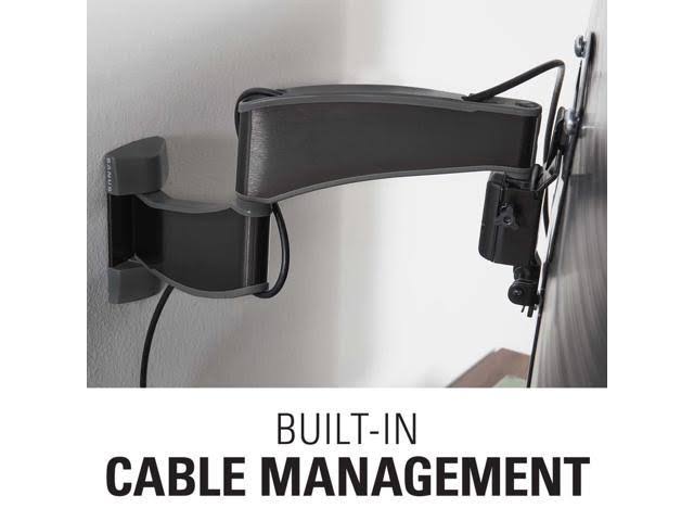 Small Full-Motion TV Mount for 19 inch-40 inch, Black Y354264