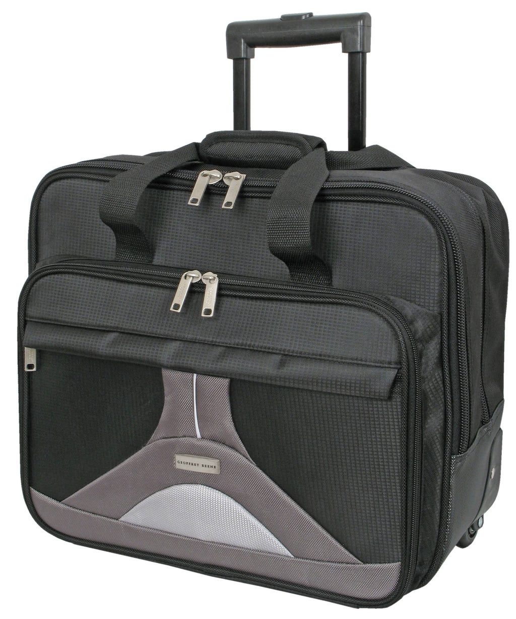 Black w/ Gray Tech Rolling Business Case C91641