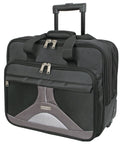 Black w/ Gray Tech Rolling Business Case C91641