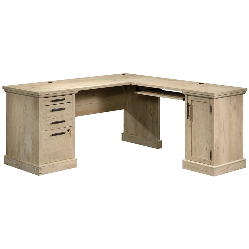 L-Shaped Desk & Large Hutch F848