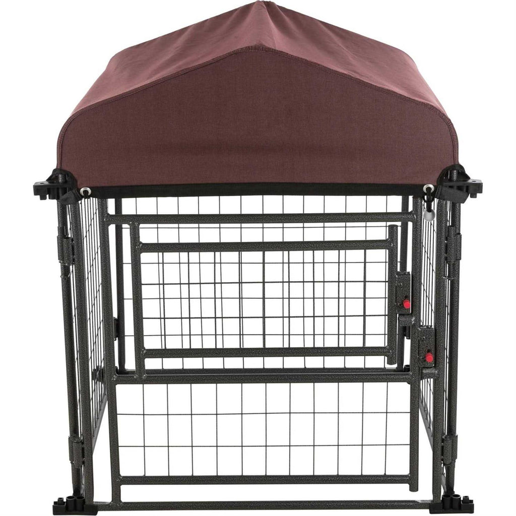 Outdoor Dog Kennel with Cover X36227