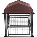 Outdoor Dog Kennel with Cover X36227