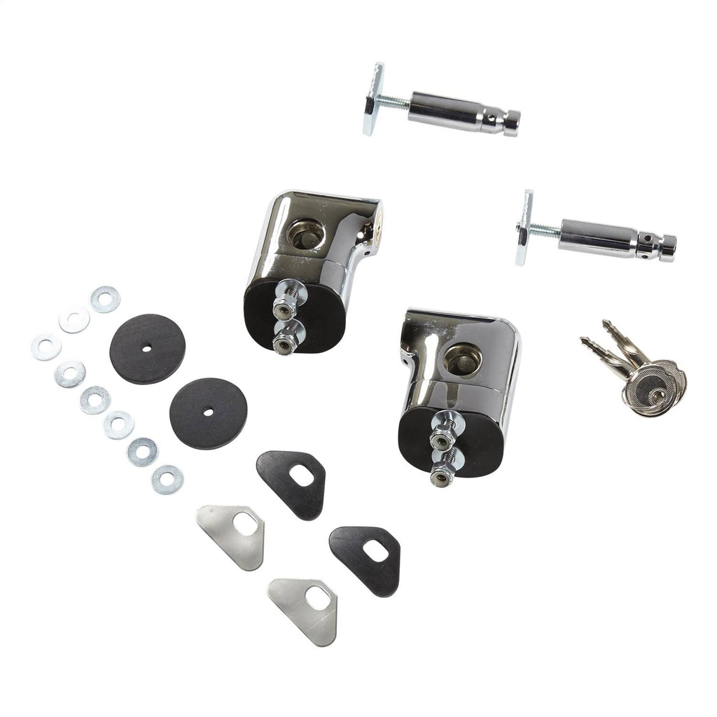 Locking Hood Catch Kit, Chrome Z7388