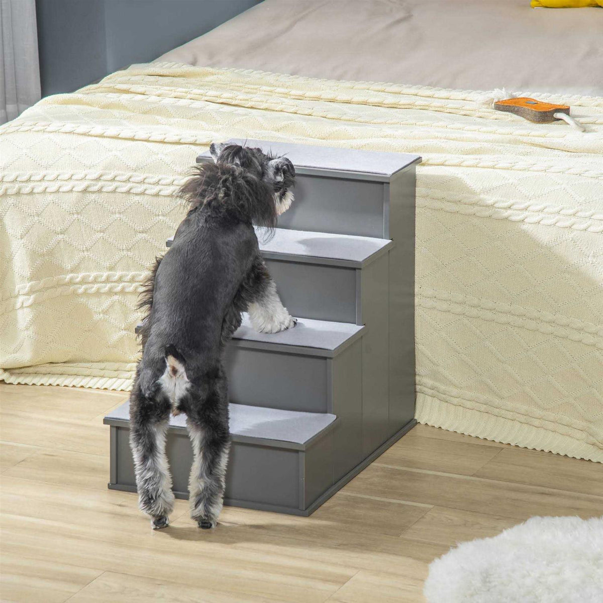 Small Pet Steps with Cushioned Removable Covering S127360
