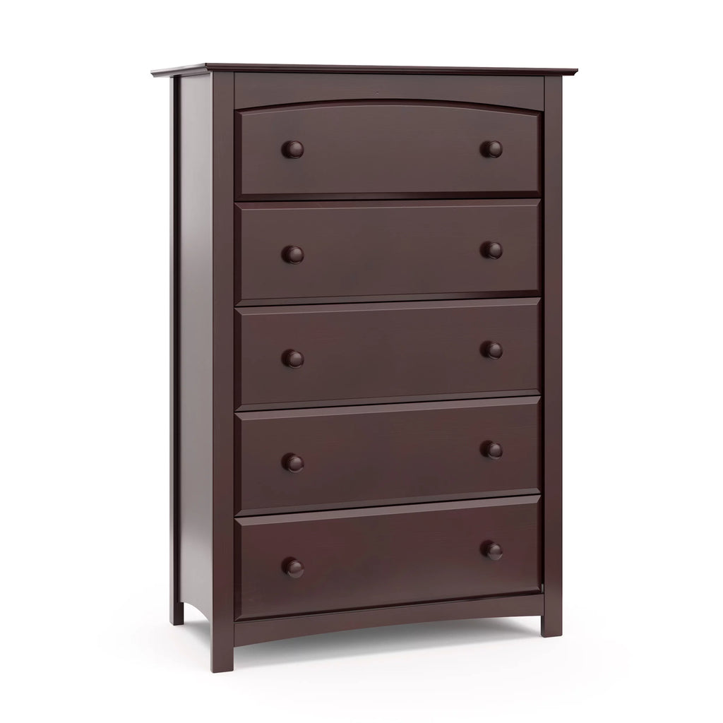 White 5 Drawer Nursery Dresser H5130