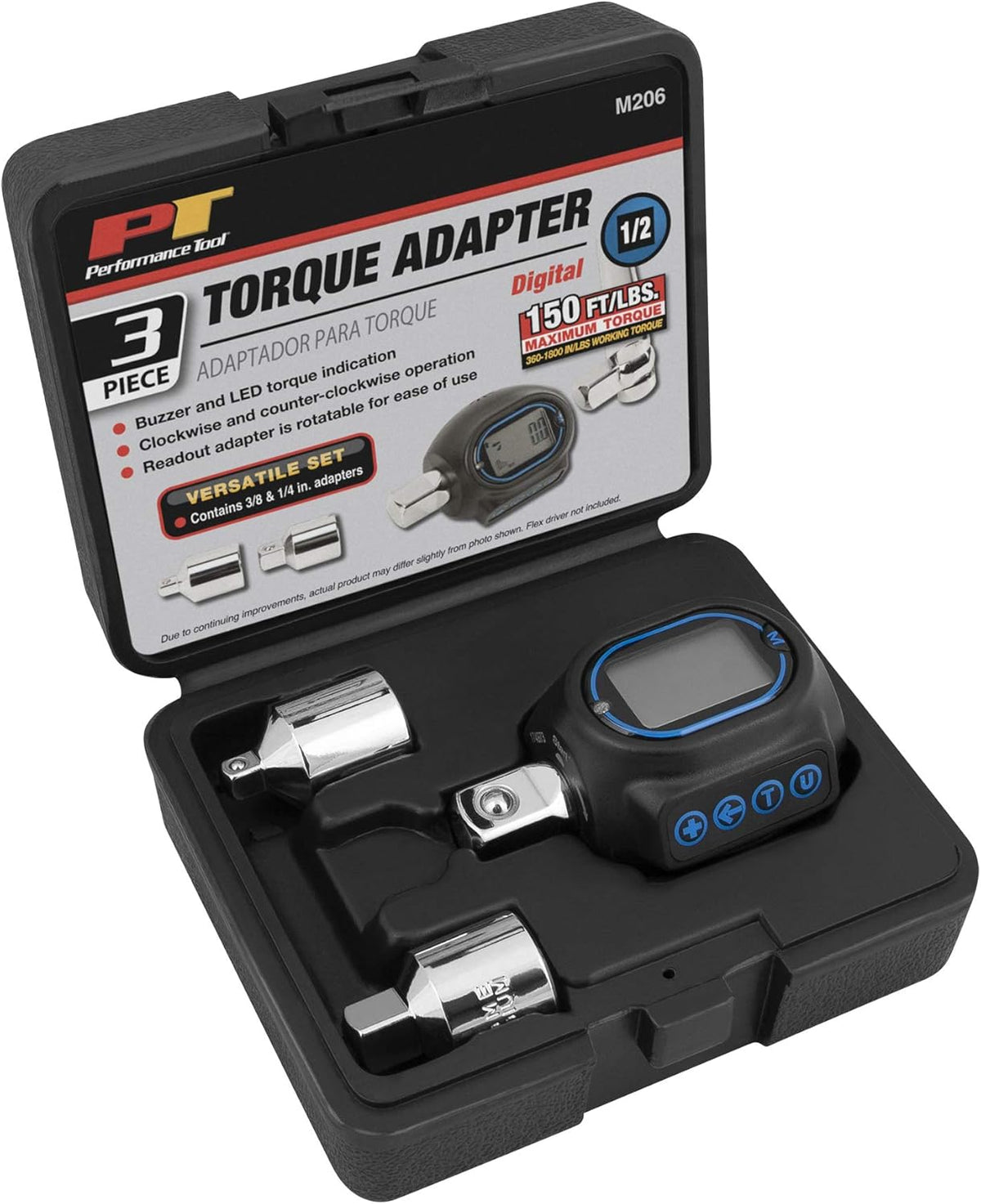 Digital Torque Adapter 1/2'' Drive Pack of 2 Z26551