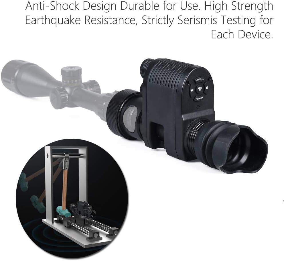 Digital Night Vision Monocular Scope Camera with 32GB Memory Card W208049