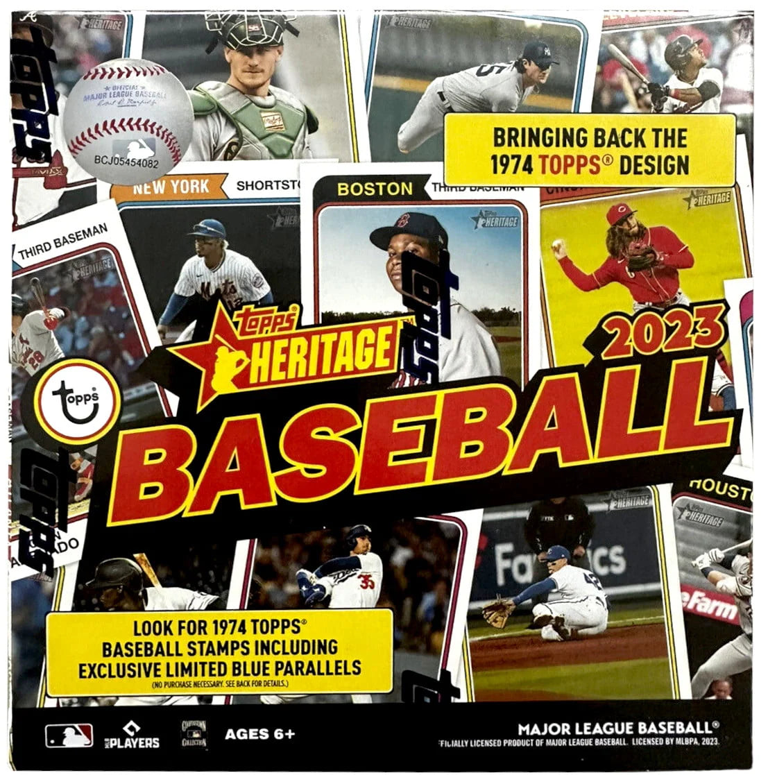 MLB Baseball Trading Cards Mega Box X6789