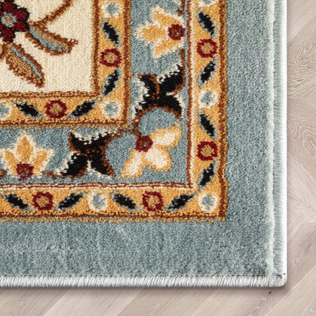 5'3" x 7'3" Floral Oriental Area Rug I143
