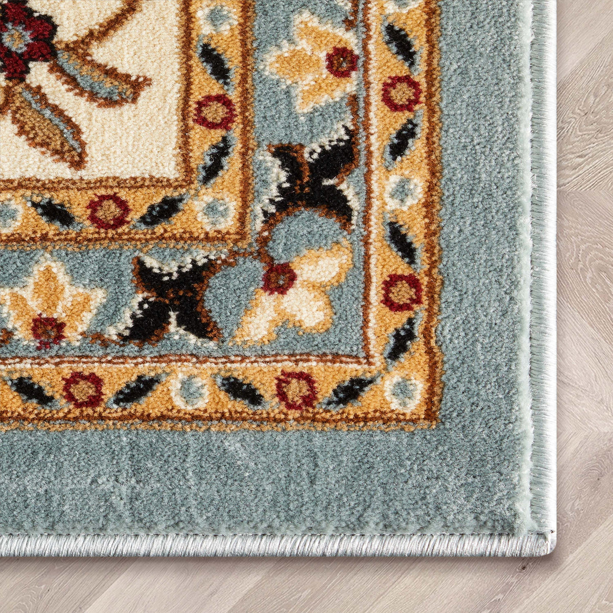 5'3" x 7'3" Floral Oriental Area Rug I143