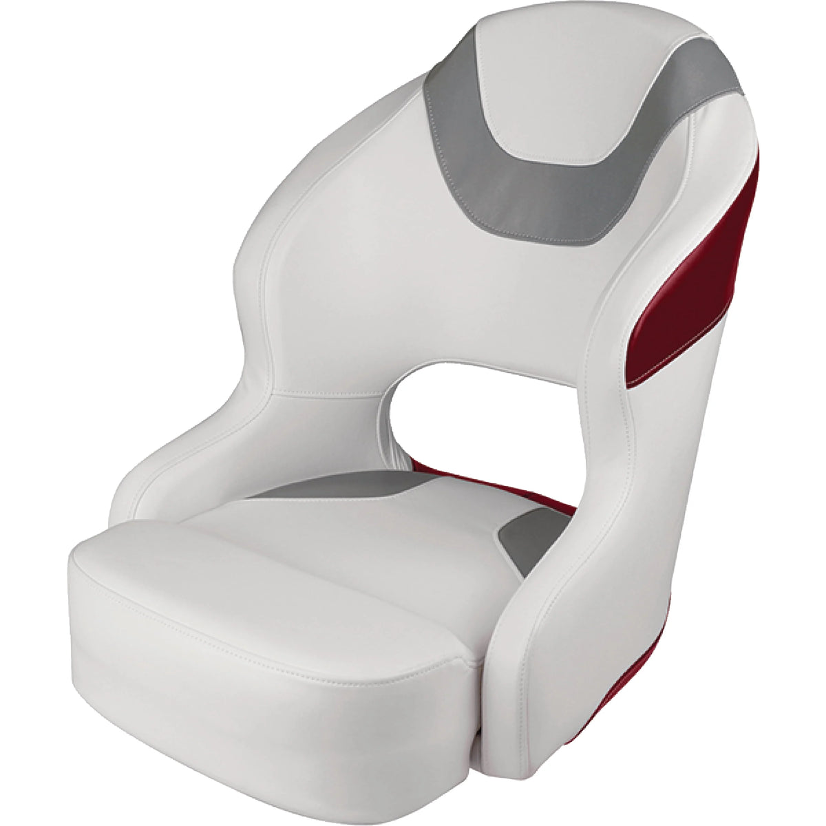 White Grey Navy Bucket Seat V330295