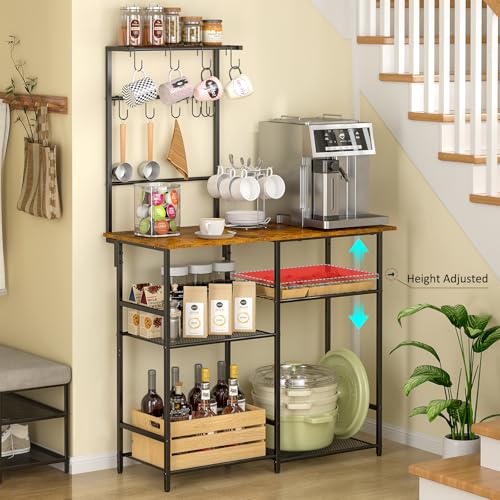 6-Tier Kitchen Baker's Rack with Storage Y57731