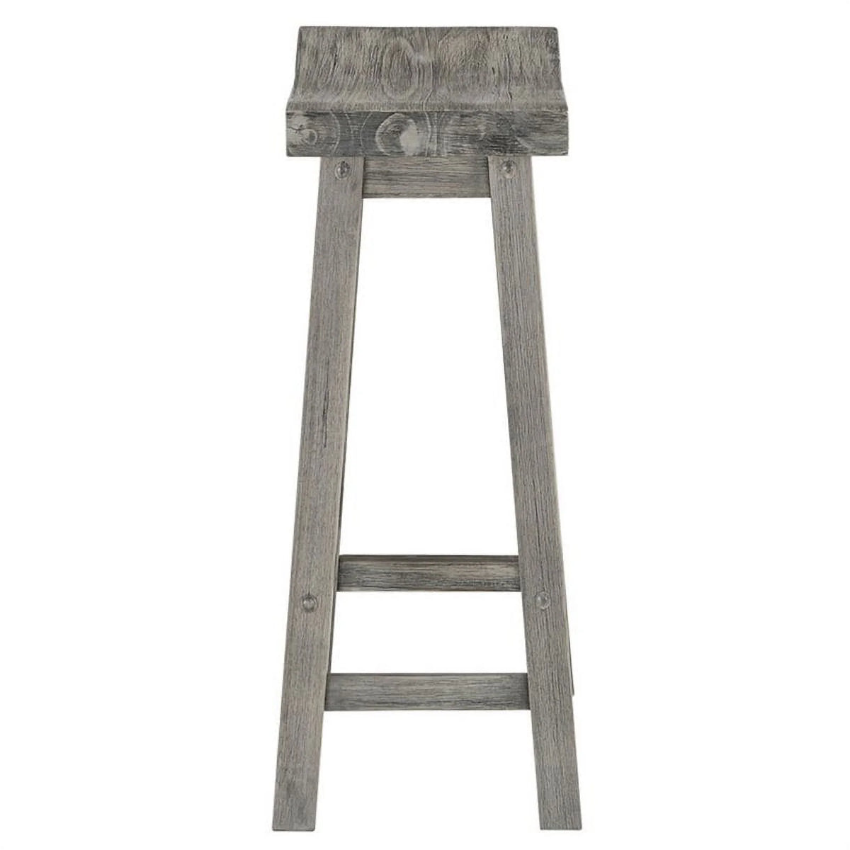Set of 3 Storm Gray Barstool G872