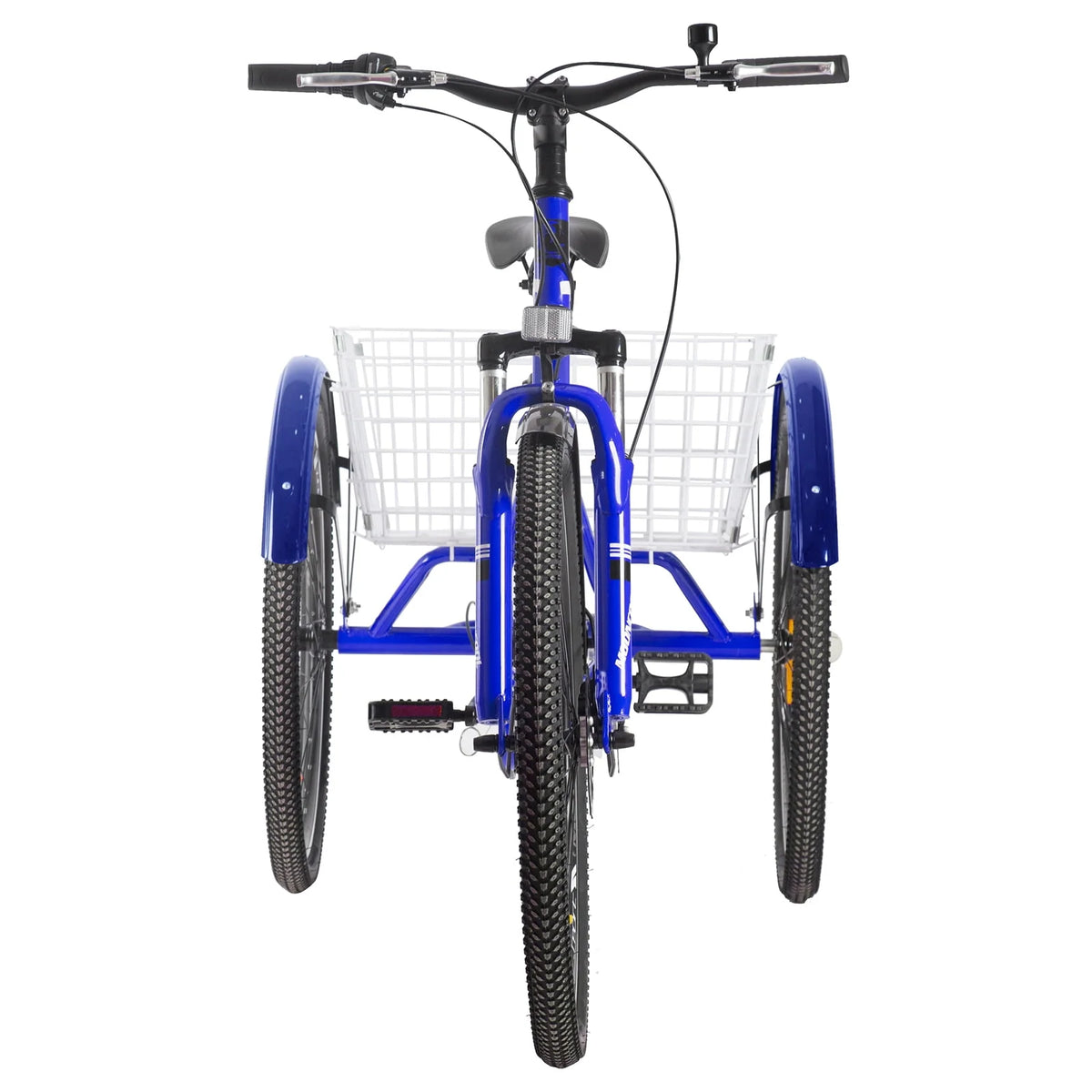 7-Speed 3 Wheeled Adult Tricycle with Cargo Basket H645271