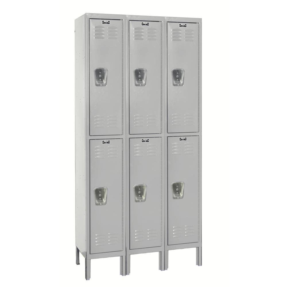 Light Grey 3-Wide Locker T345995