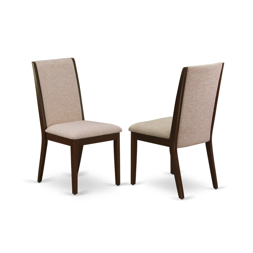 9-Piece Solid Wood Dining Room Set with 8 Parson Chairs Z99643
