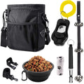 Dog Training Treat Pouch, Clicker, Doorbells, Collapsible Bowl I599955