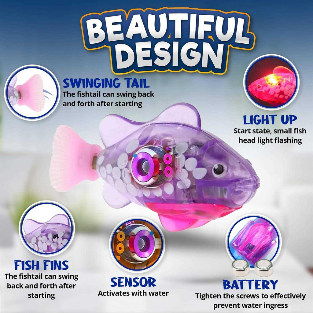 Interactive Cat Toy LED Fish 3-Pack J93254