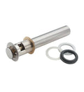 Polished Brass PVD Pop-Up Drain with Overflow Holes Z20650