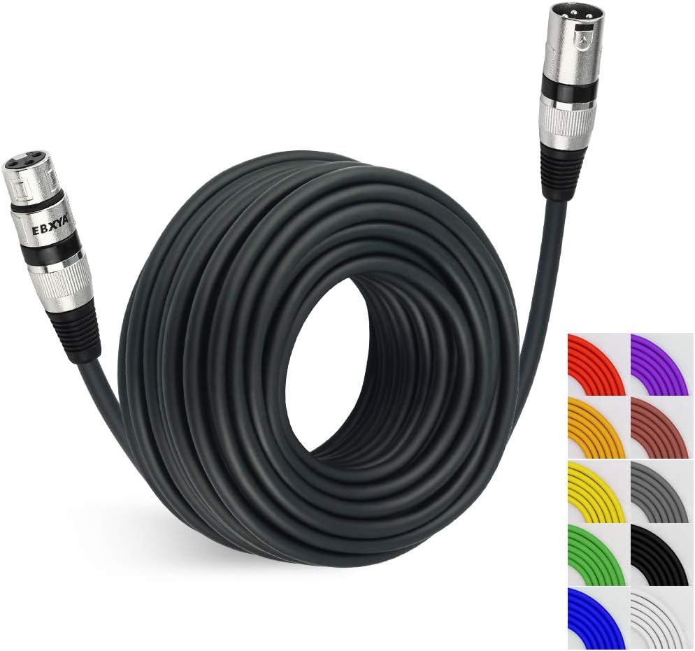 50 Ft 4 Pack XLR Microphone Cable H98710