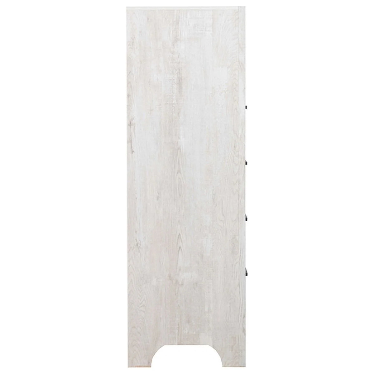 Gray 5-Drawer Wood Chest B913022